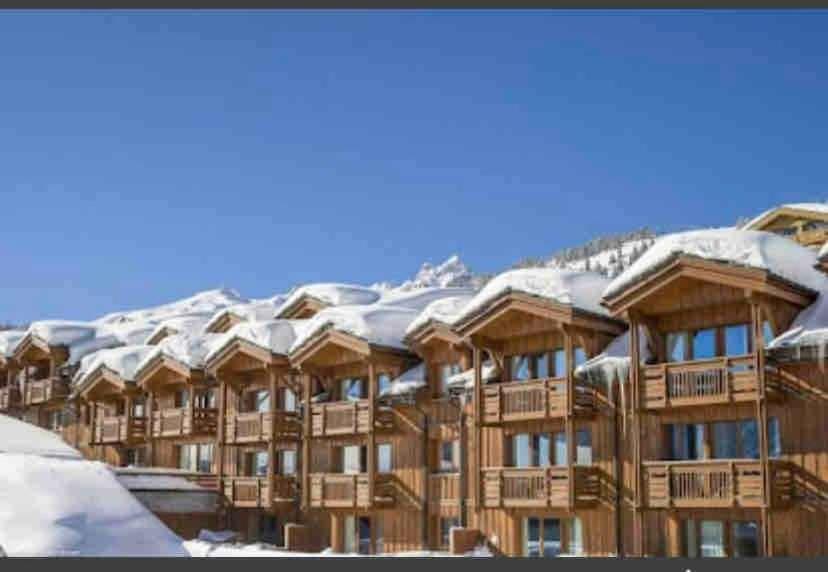 Luxury Suite 70M2 Balcon Courchevel1850 Parking 外观 照片