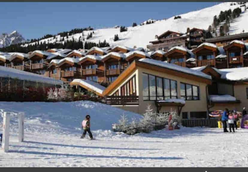 Luxury Suite 70M2 Balcon Courchevel1850 Parking 外观 照片