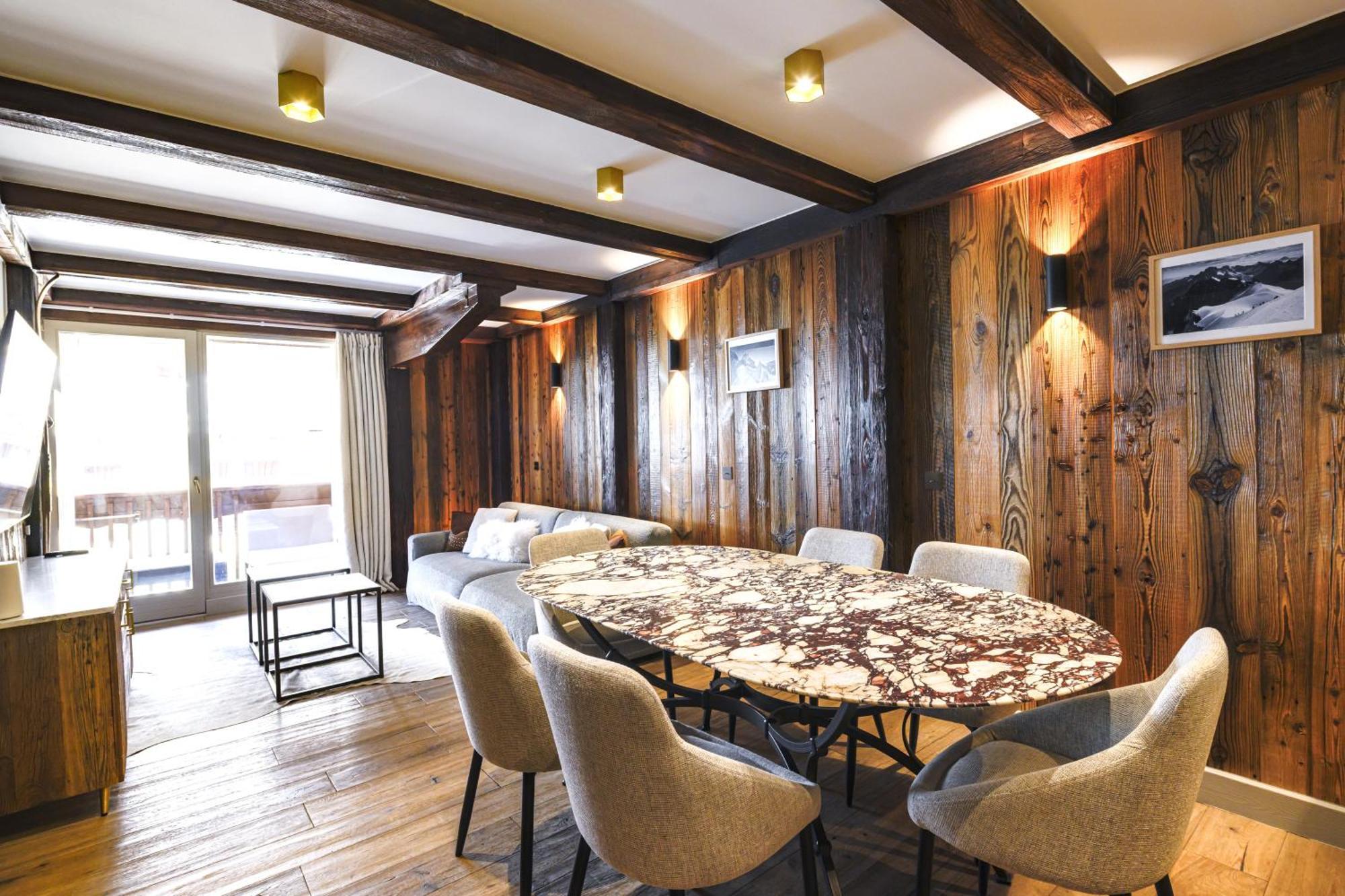 Luxury Suite 70M2 Balcon Courchevel1850 Parking 外观 照片
