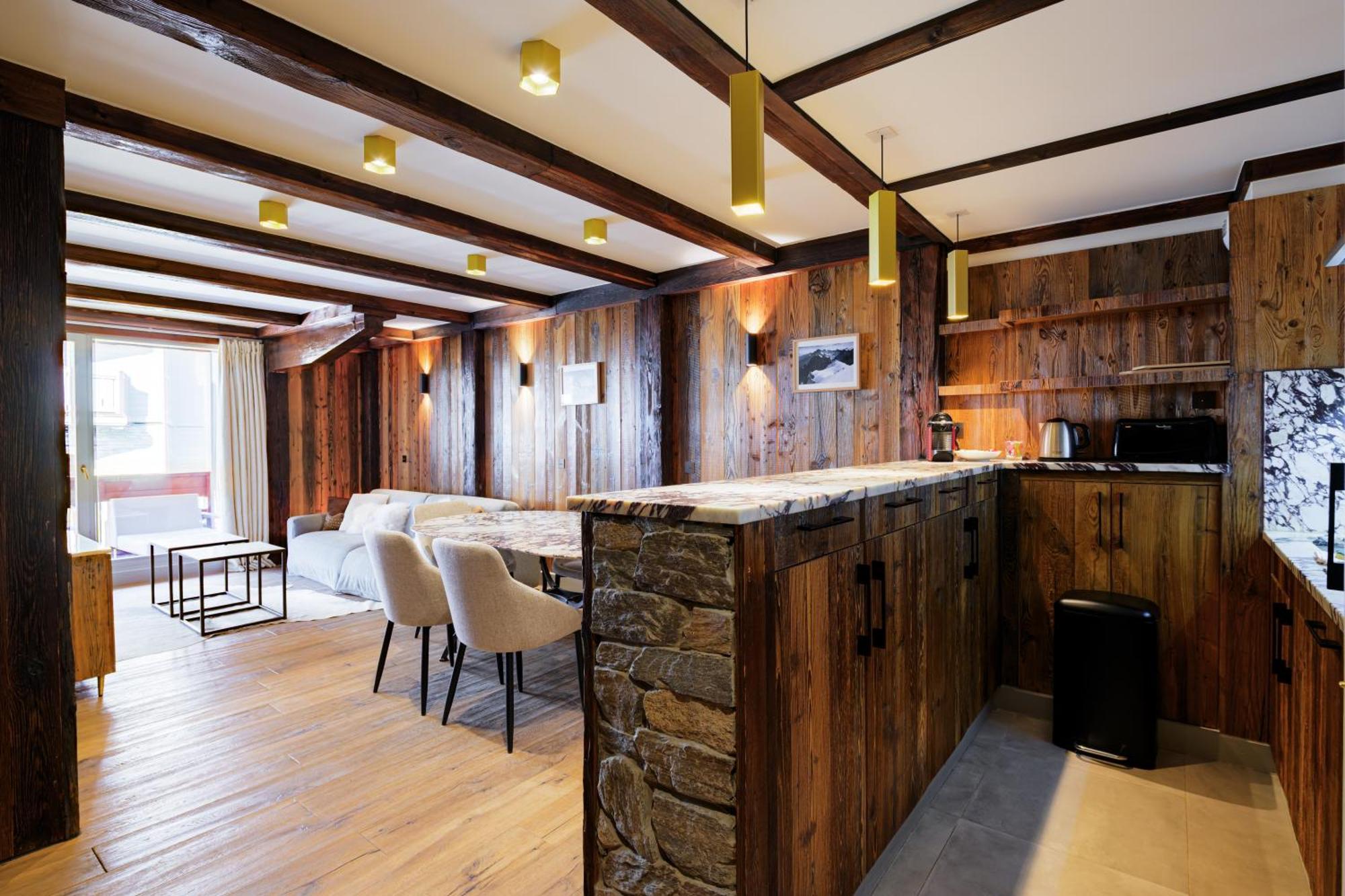 Luxury Suite 70M2 Balcon Courchevel1850 Parking 外观 照片
